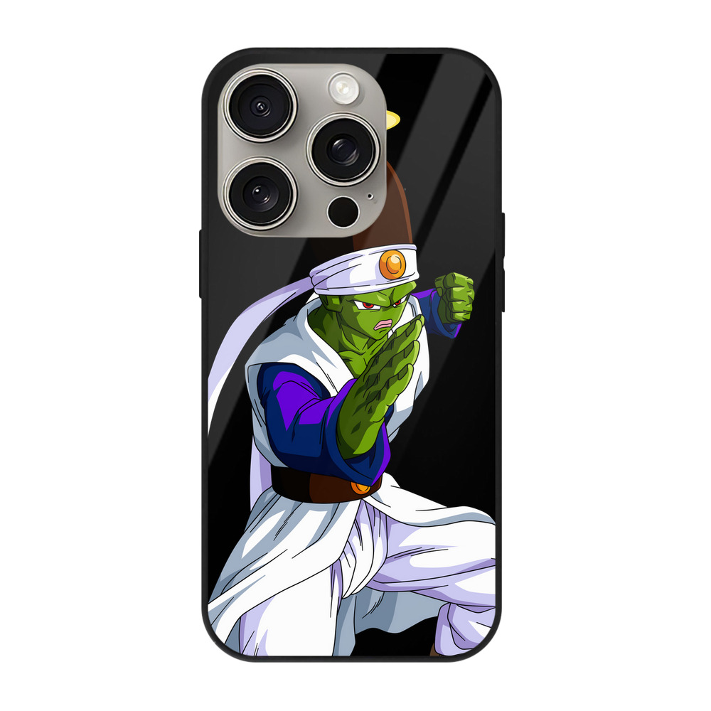 （画像用） ドラゴンボール パイクーハン DRAGON BALL Pikkon 【iPhone15Pro対応】スマホケース 耐衝撃＆黄変防止 背面ガラス