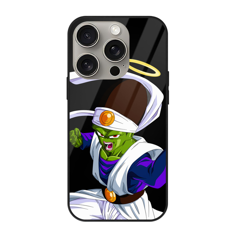 （画像用） ドラゴンボール パイクーハン DRAGON BALL Pikkon 【iPhone15Pro対応】スマホケース 耐衝撃＆黄変防止 背面ガラス