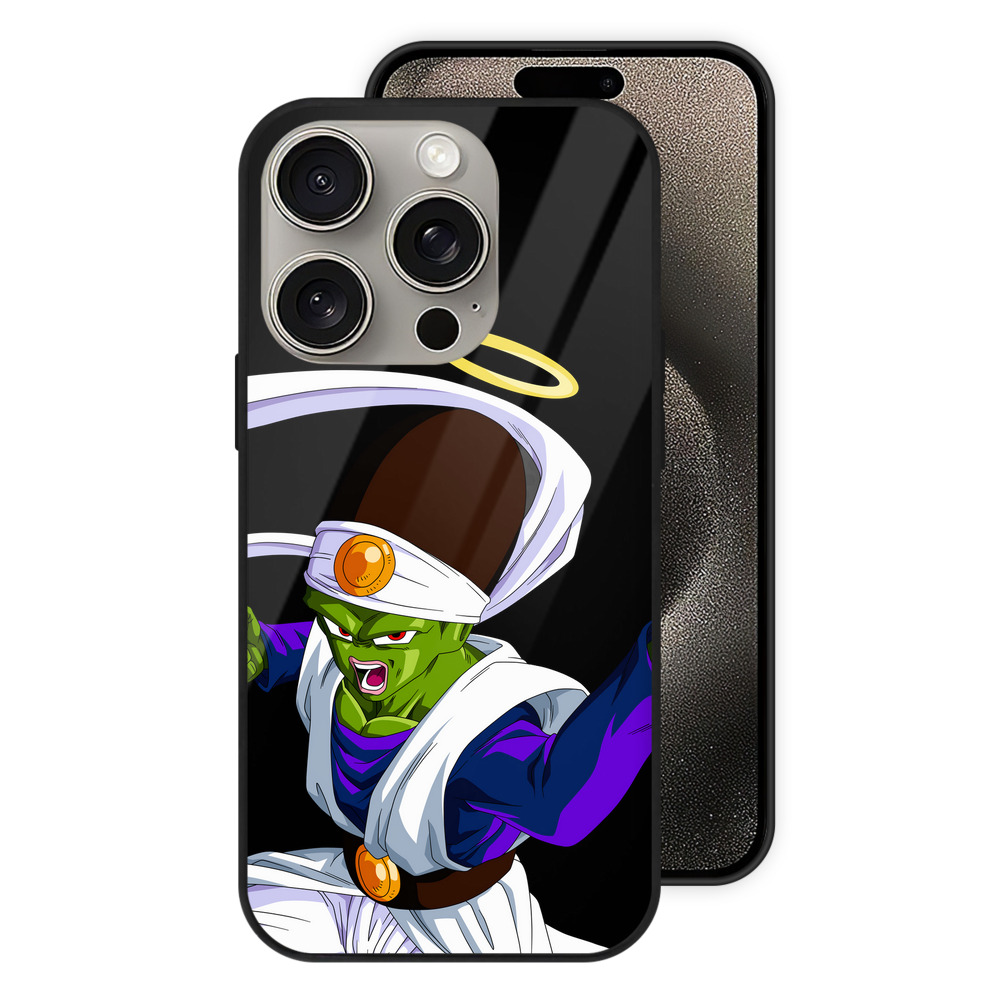 （画像用） ドラゴンボール パイクーハン DRAGON BALL Pikkon 【iPhone15Pro対応】スマホケース 耐衝撃＆黄変防止 背面ガラス