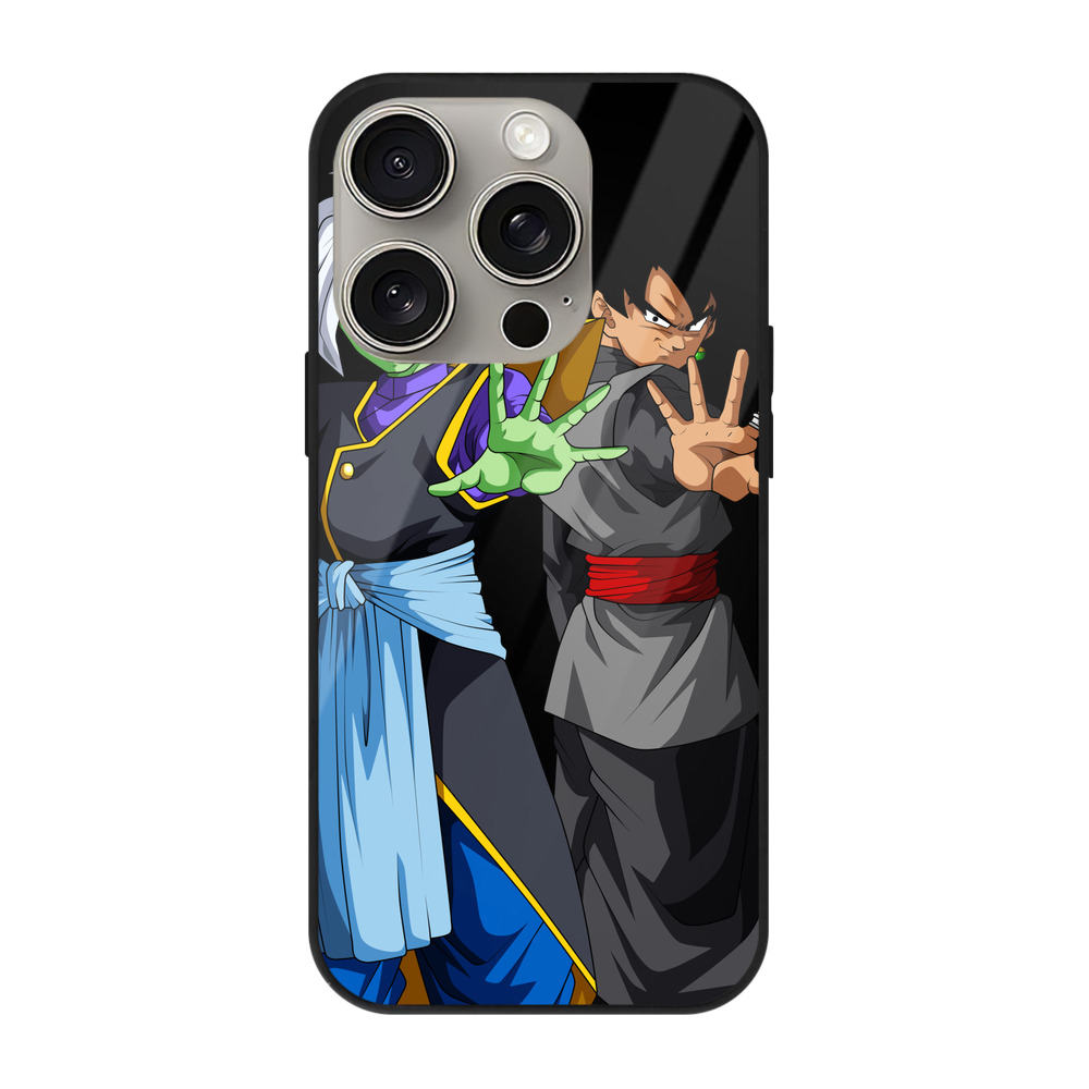 （画像用） ドラゴンボール DRAGON BALL 【iPhone15Pro対応】スマホケース 耐衝撃＆黄変防止 背面ガラス