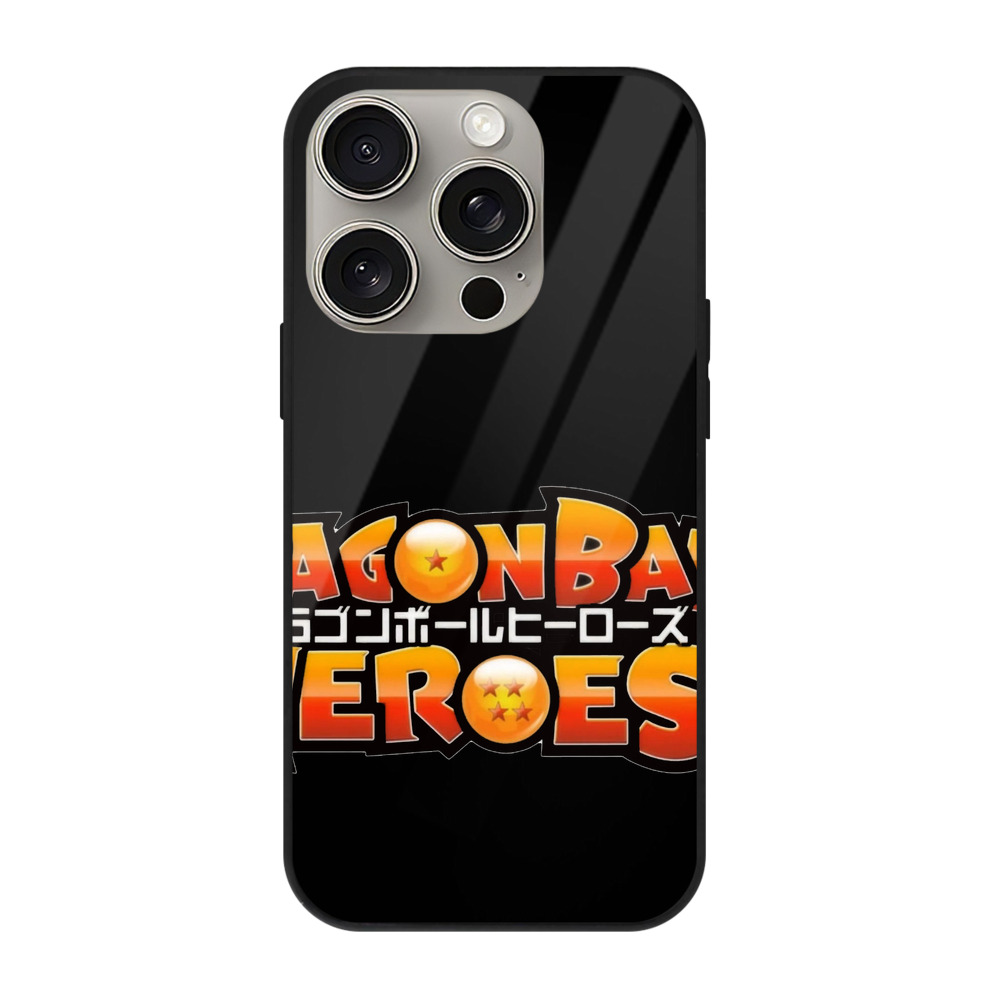 （画像用） ドラゴンボール DRAGON BALL 【iPhone15Pro対応】スマホケース 耐衝撃＆黄変防止 背面ガラス