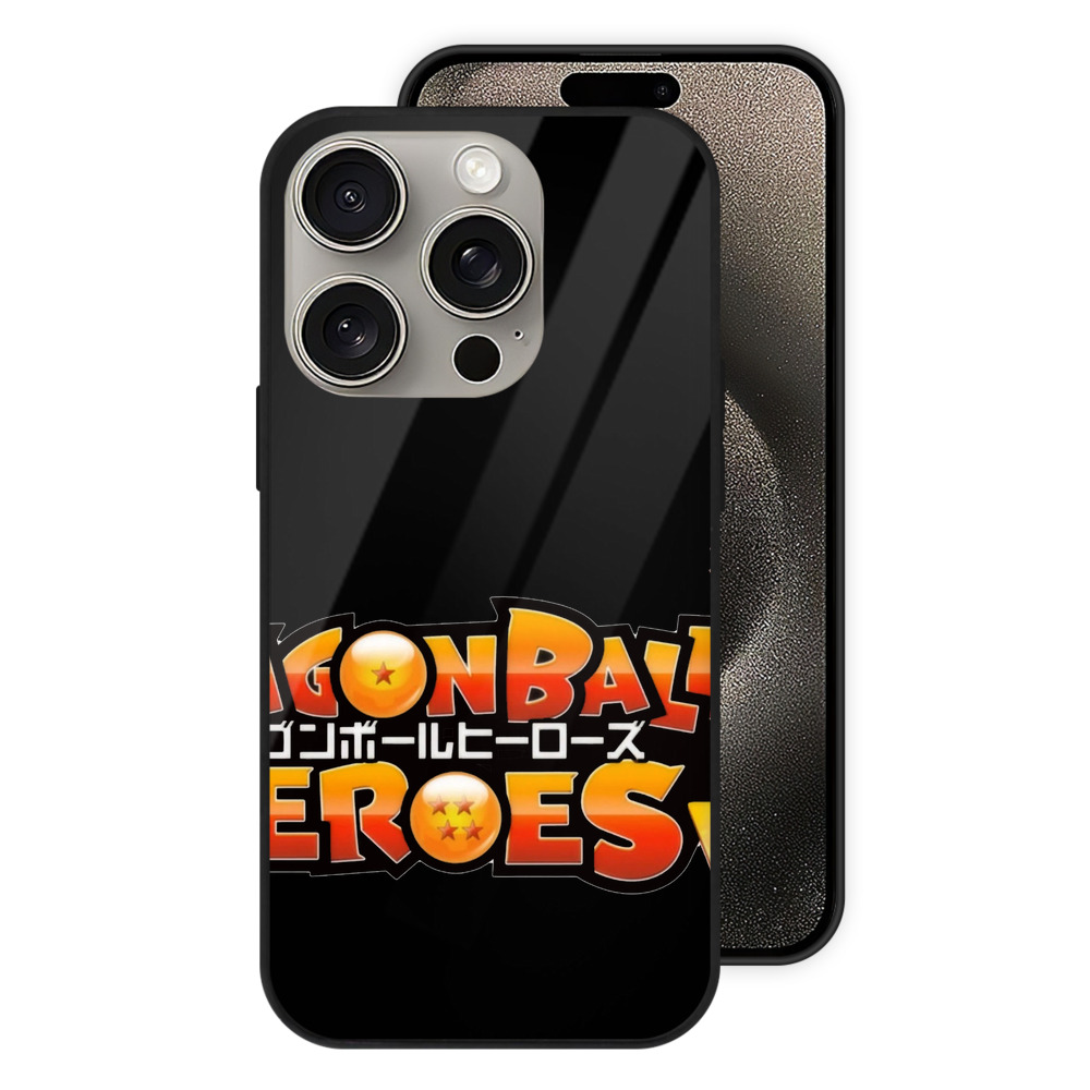 （画像用） ドラゴンボール DRAGON BALL 【iPhone15Pro対応】スマホケース 耐衝撃＆黄変防止 背面ガラス