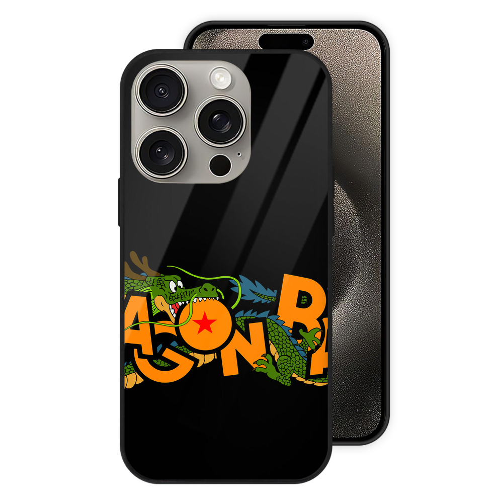 （画像用） ドラゴンボール DRAGON BALL 【iPhone15Pro対応】スマホケース 耐衝撃＆黄変防止 背面ガラス