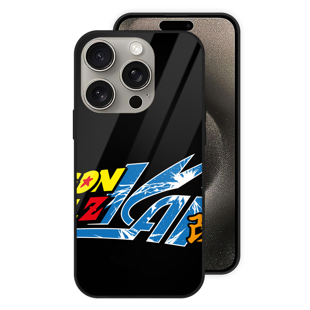 （画像用） ドラゴンボール DRAGON BALL 【iPhone15Pro対応】スマホケース 耐衝撃＆黄変防止 背面ガラス