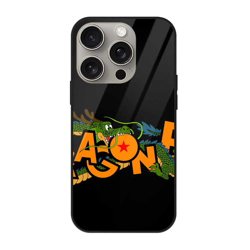 （画像用） ドラゴンボール DRAGON BALL 【iPhone15Pro対応】スマホケース 耐衝撃＆黄変防止 背面ガラス