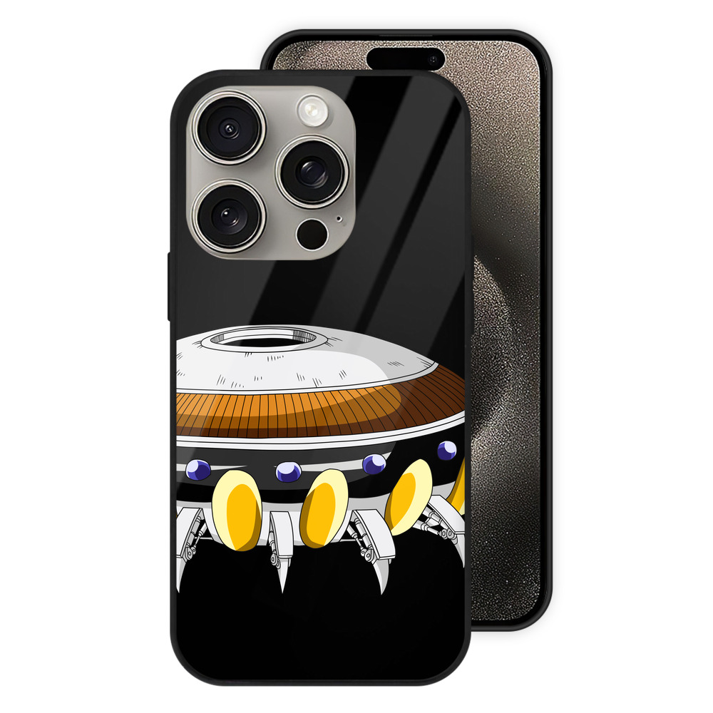 （画像用） ドラゴンボール DRAGON BALL 【iPhone15Pro対応】スマホケース 耐衝撃＆黄変防止 背面ガラス