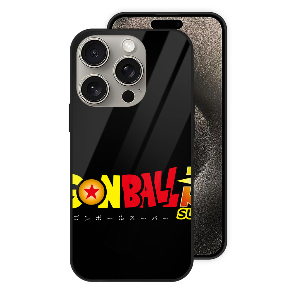 （画像用） ドラゴンボール DRAGON BALL 【iPhone15Pro対応】スマホケース 耐衝撃＆黄変防止 背面ガラス