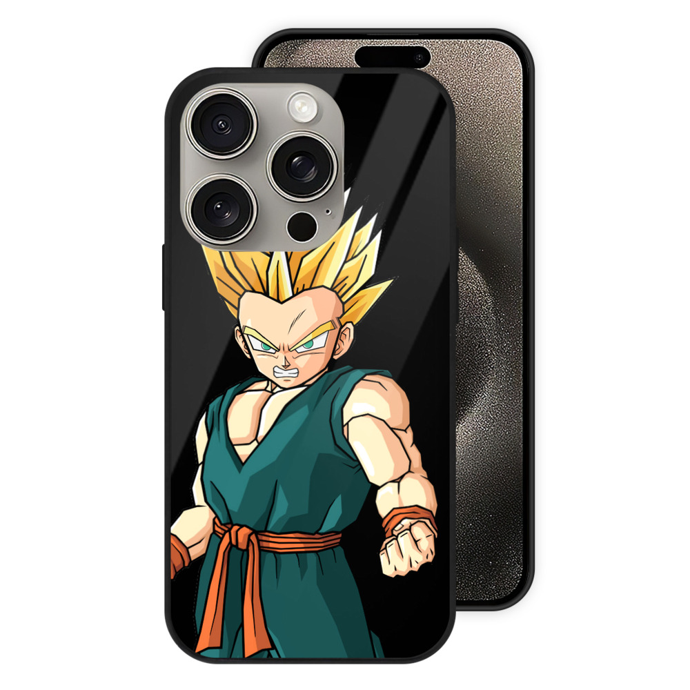 （画像用） ドラゴンボール DRAGON BALL 【iPhone15Pro対応】スマホケース 耐衝撃＆黄変防止 背面ガラス