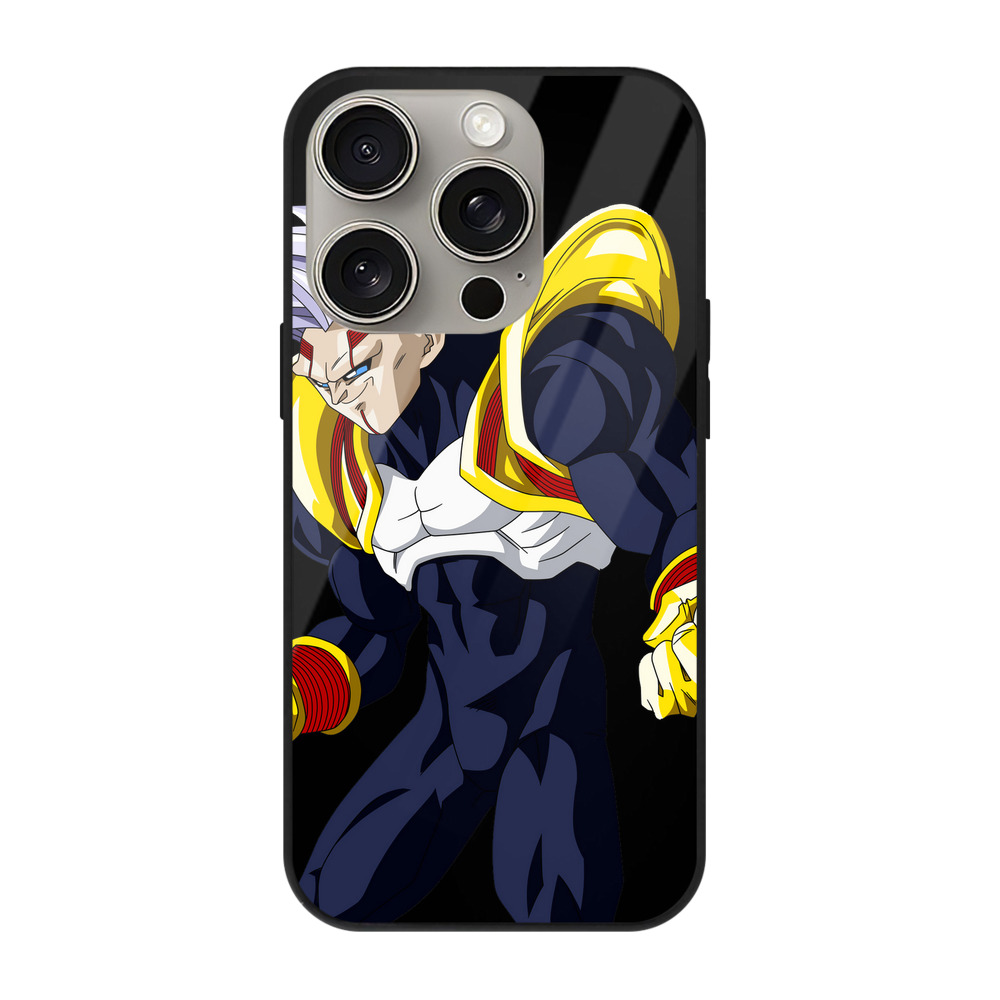 （画像用） ドラゴンボール DRAGON BALL 【iPhone15Pro対応】スマホケース 耐衝撃＆黄変防止 背面ガラス