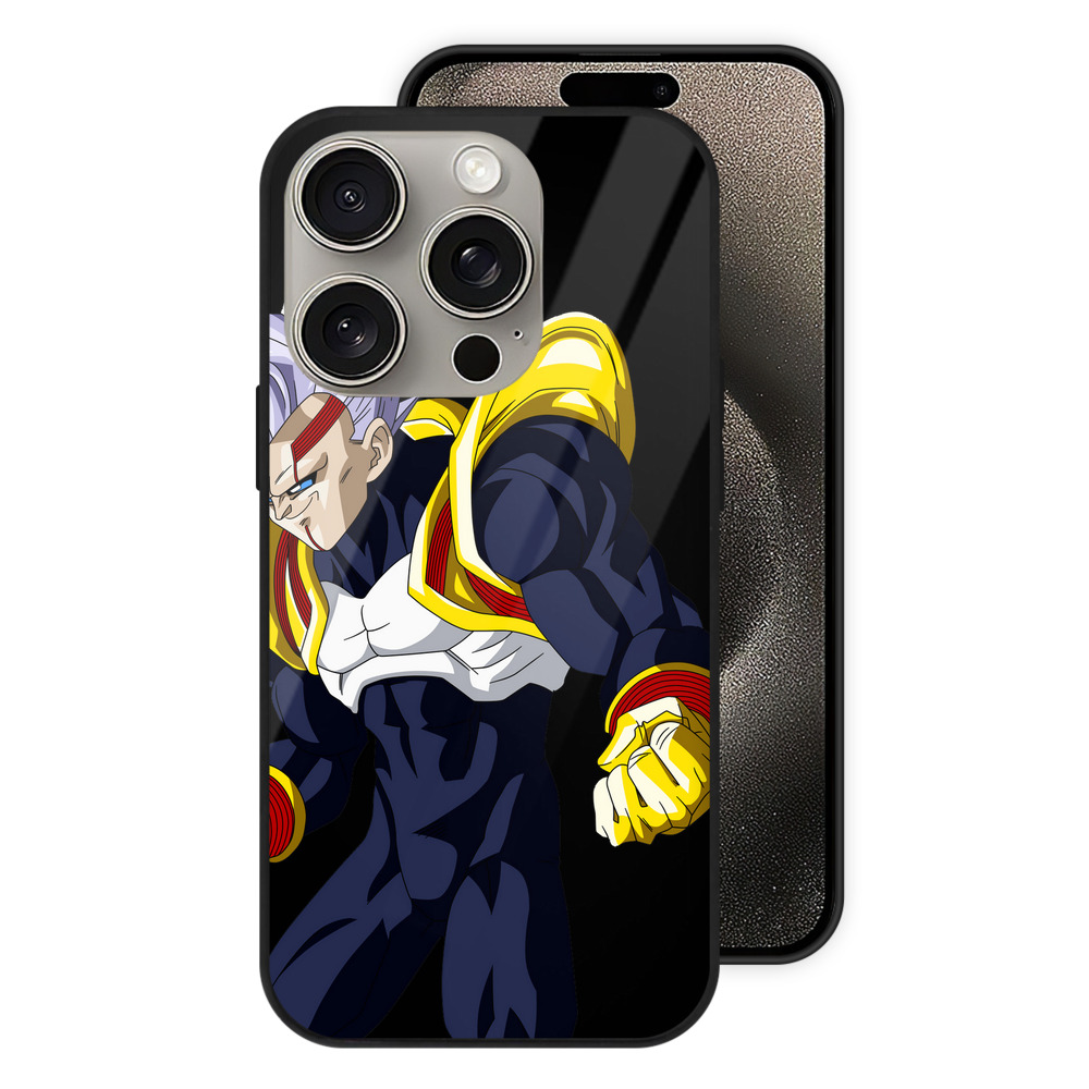 （画像用） ドラゴンボール DRAGON BALL 【iPhone15Pro対応】スマホケース 耐衝撃＆黄変防止 背面ガラス