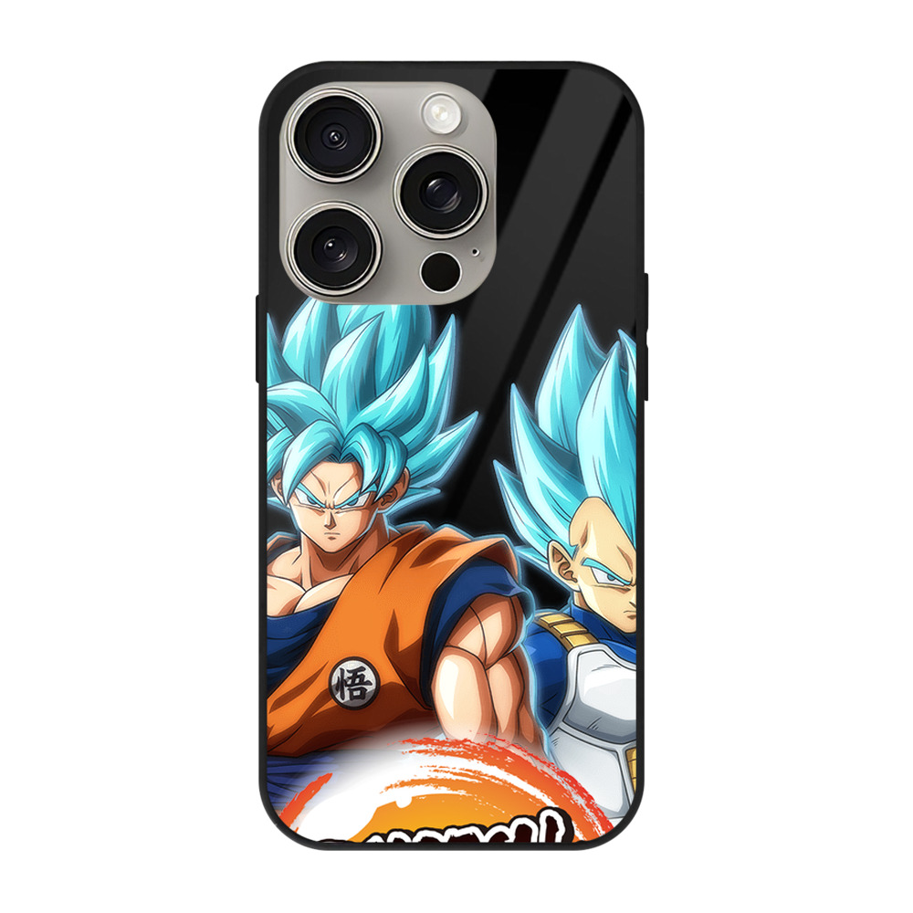 （画像用） ドラゴンボール DRAGON BALL 【iPhone15Pro対応】スマホケース 耐衝撃＆黄変防止 背面ガラス