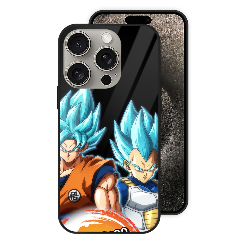 （画像用） ドラゴンボール DRAGON BALL 【iPhone15Pro対応】スマホケース 耐衝撃＆黄変防止 背面ガラス