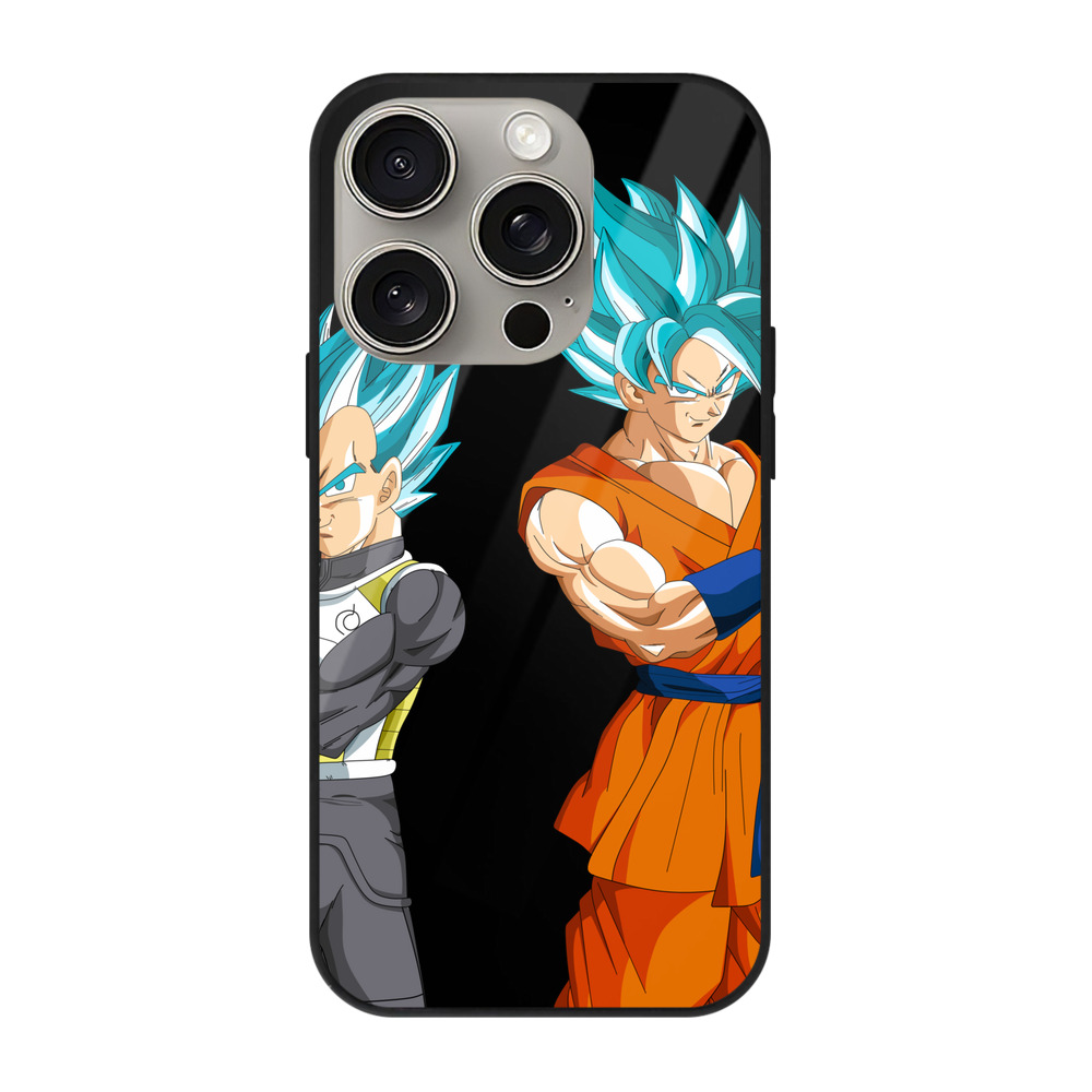 （画像用） ドラゴンボール DRAGON BALL 【iPhone15Pro対応】スマホケース 耐衝撃＆黄変防止 背面ガラス
