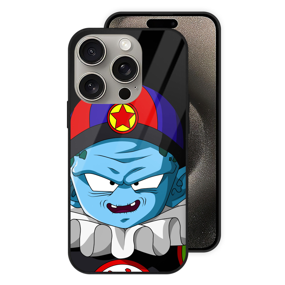 （画像用） ドラゴンボール DRAGON BALL 【iPhone15Pro対応】スマホケース 耐衝撃＆黄変防止 背面ガラス