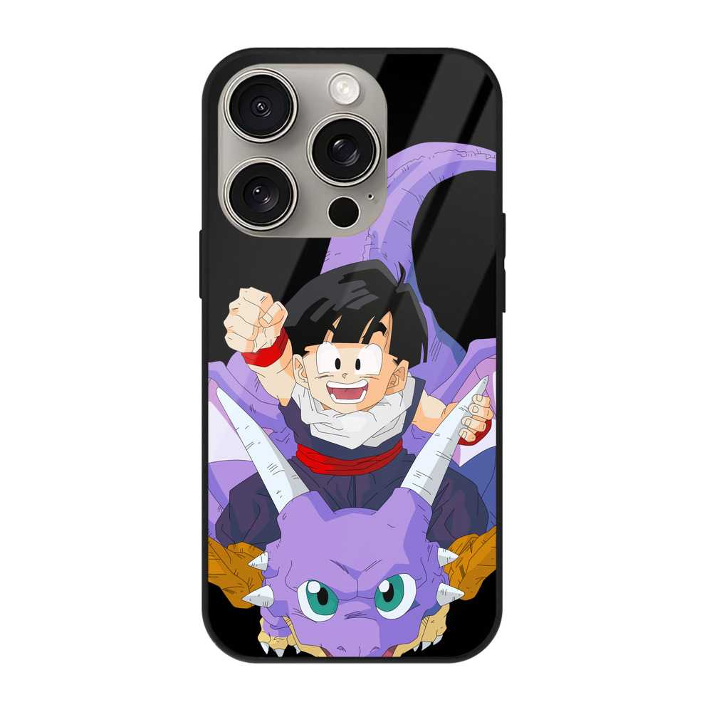（画像用） ドラゴンボール DRAGON BALL 【iPhone15Pro対応】スマホケース 耐衝撃＆黄変防止 背面ガラス