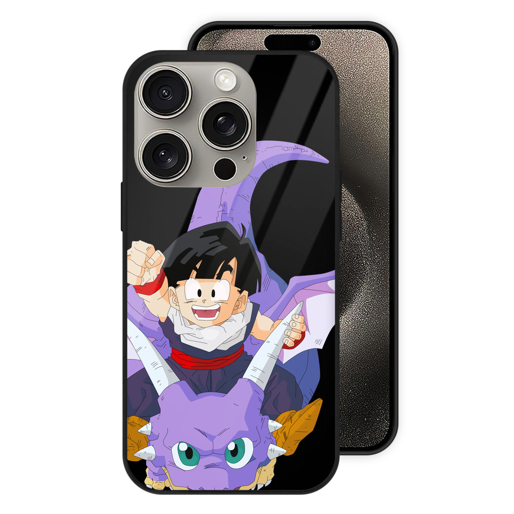 （画像用） ドラゴンボール DRAGON BALL 【iPhone15Pro対応】スマホケース 耐衝撃＆黄変防止 背面ガラス