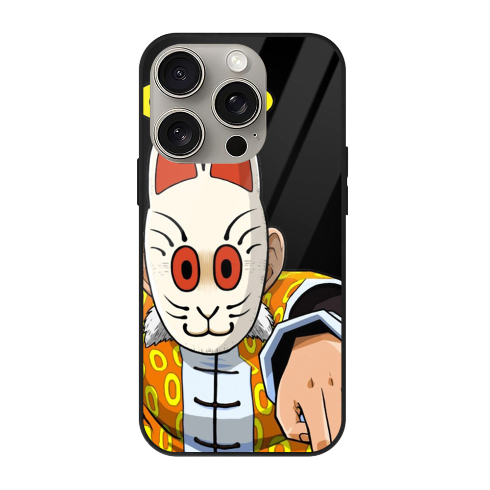 （画像用） ドラゴンボール DRAGON BALL 【iPhone15Pro対応】スマホケース 耐衝撃＆黄変防止 背面ガラス