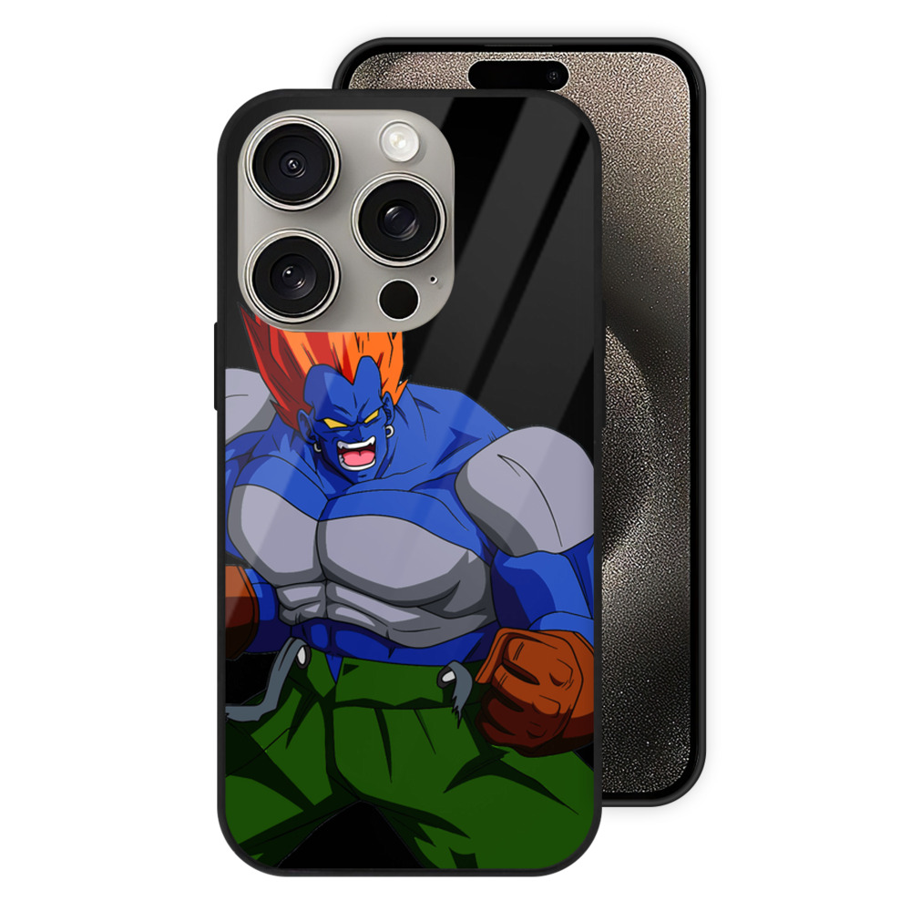 （画像用） ドラゴンボール DRAGON BALL 【iPhone15Pro対応】スマホケース 耐衝撃＆黄変防止 背面ガラス