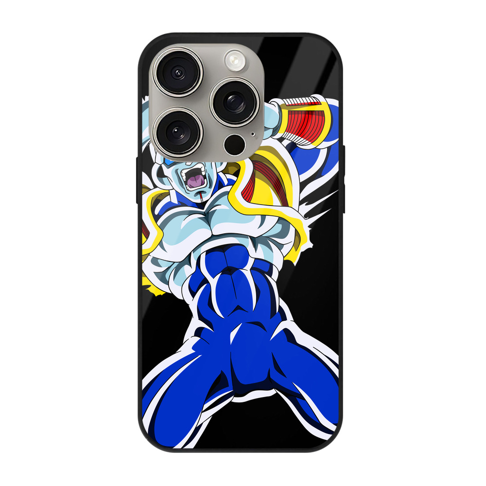 （画像用） ドラゴンボール DRAGON BALL 【iPhone15Pro対応】スマホケース 耐衝撃＆黄変防止 背面ガラス