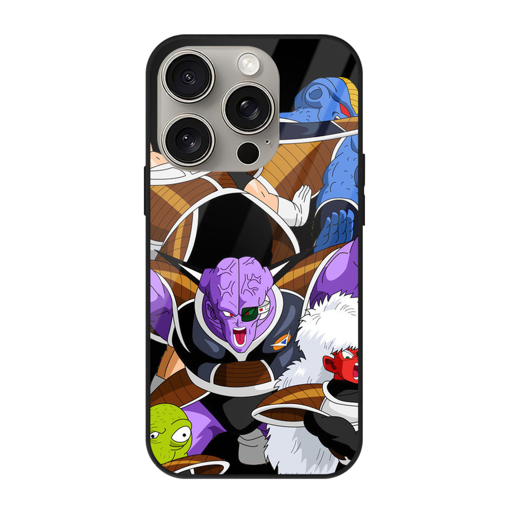 （画像用） ドラゴンボール DRAGON BALL 【iPhone15Pro対応】スマホケース 耐衝撃＆黄変防止 背面ガラス