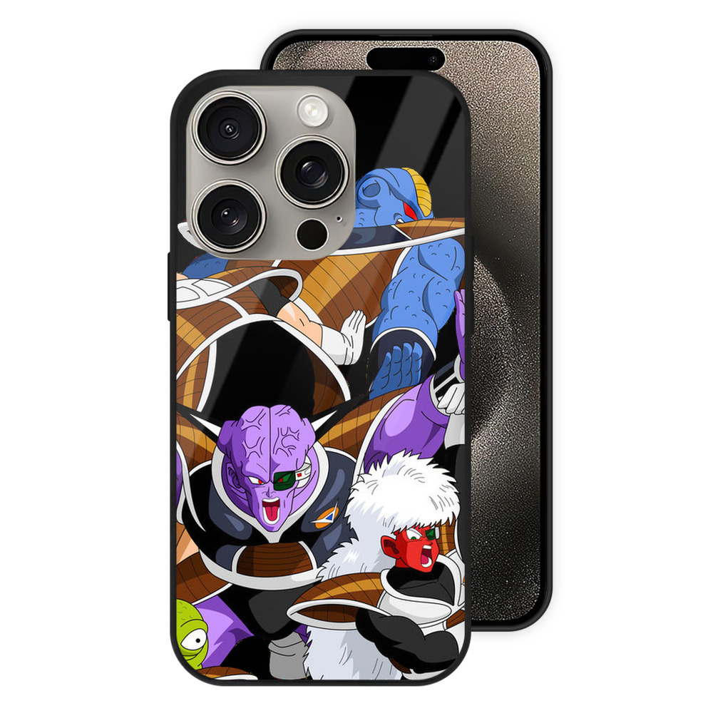（画像用） ドラゴンボール DRAGON BALL 【iPhone15Pro対応】スマホケース 耐衝撃＆黄変防止 背面ガラス