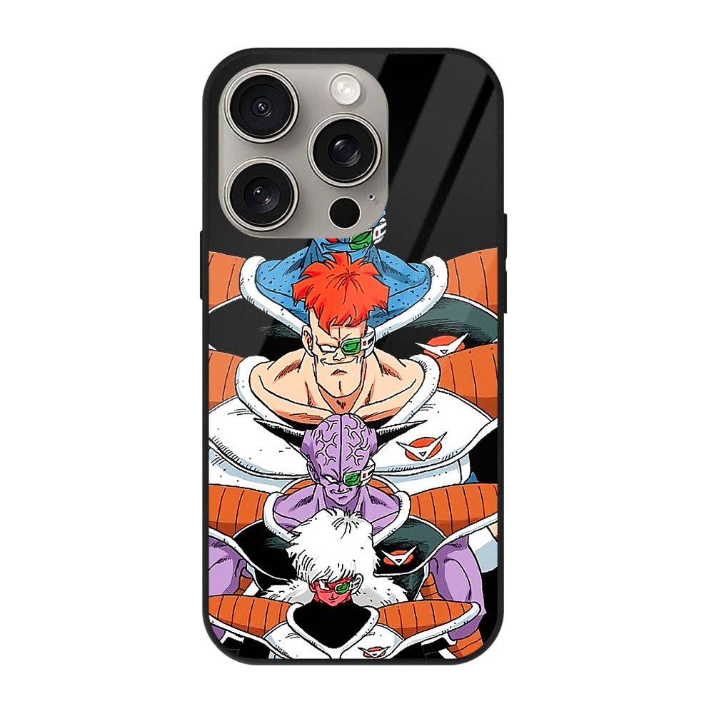 （画像用） ドラゴンボール DRAGON BALL 【iPhone15Pro対応】スマホケース 耐衝撃＆黄変防止 背面ガラス