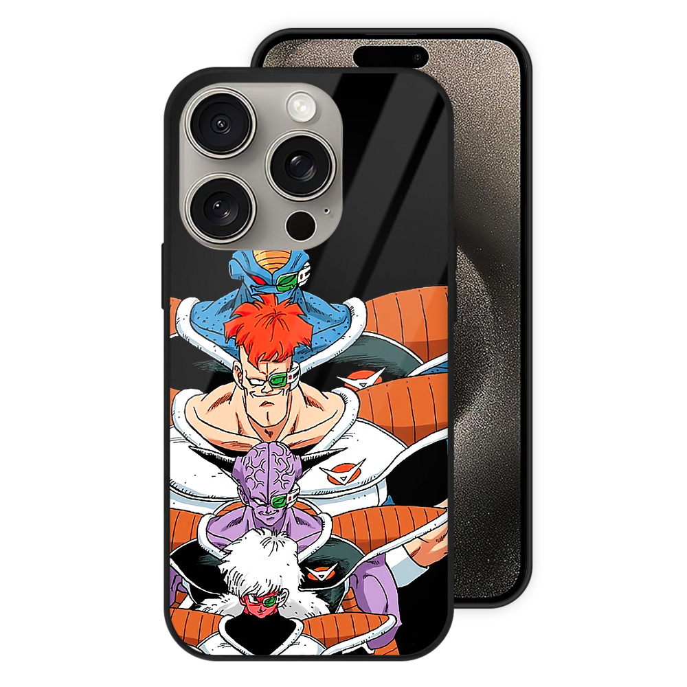 （画像用） ドラゴンボール DRAGON BALL 【iPhone15Pro対応】スマホケース 耐衝撃＆黄変防止 背面ガラス