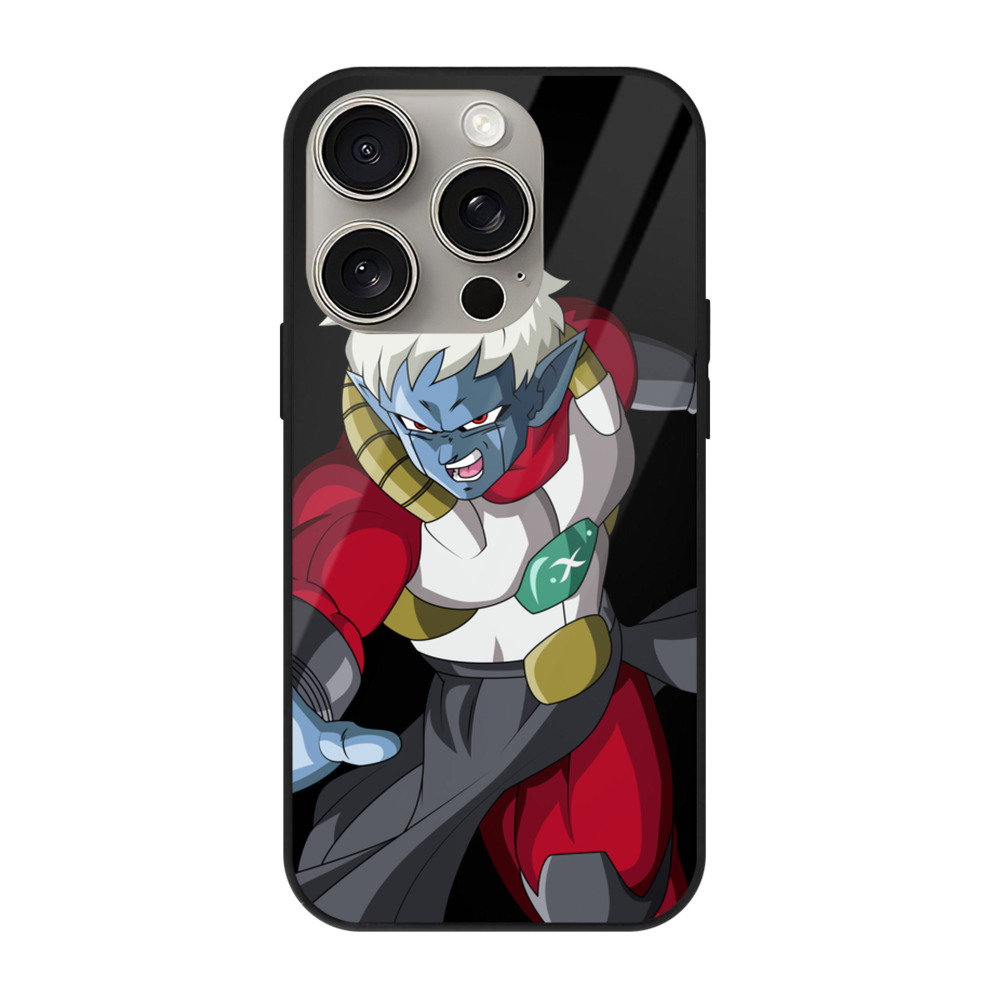 （画像用） ドラゴンボール DRAGON BALL 【iPhone15Pro対応】スマホケース 耐衝撃＆黄変防止 背面ガラス
