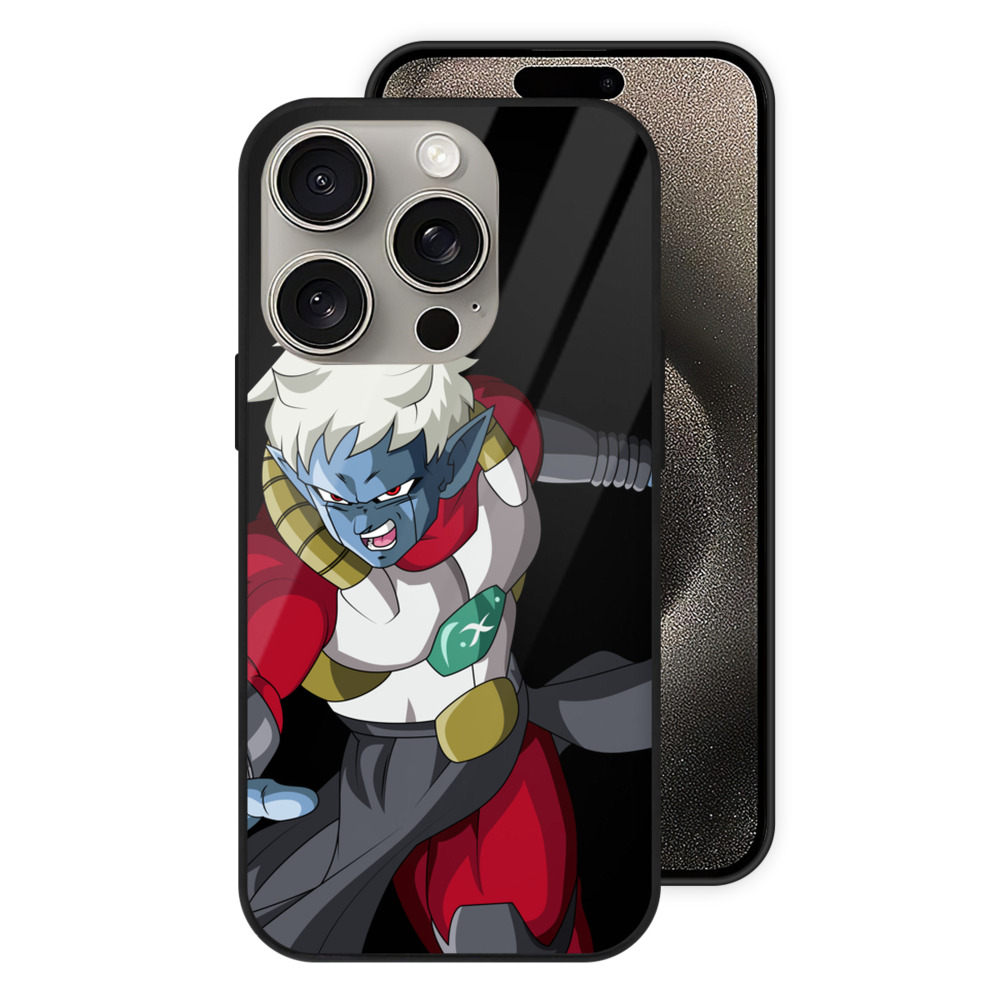 （画像用） ドラゴンボール DRAGON BALL 【iPhone15Pro対応】スマホケース 耐衝撃＆黄変防止 背面ガラス