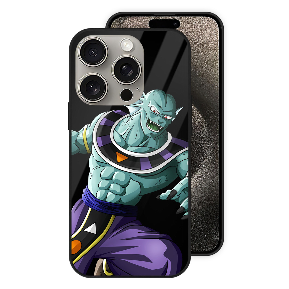 （画像用） ドラゴンボール DRAGON BALL 【iPhone15Pro対応】スマホケース 耐衝撃＆黄変防止 背面ガラス