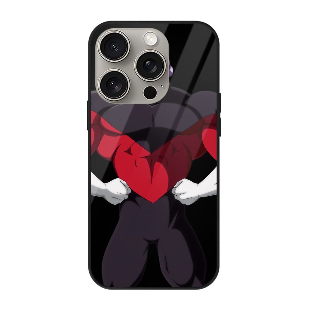 （画像用） ドラゴンボール DRAGON BALL 【iPhone15Pro対応】スマホケース 耐衝撃＆黄変防止 背面ガラス