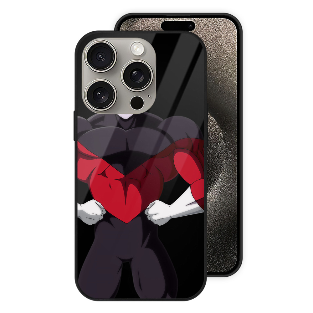 （画像用） ドラゴンボール DRAGON BALL 【iPhone15Pro対応】スマホケース 耐衝撃＆黄変防止 背面ガラス