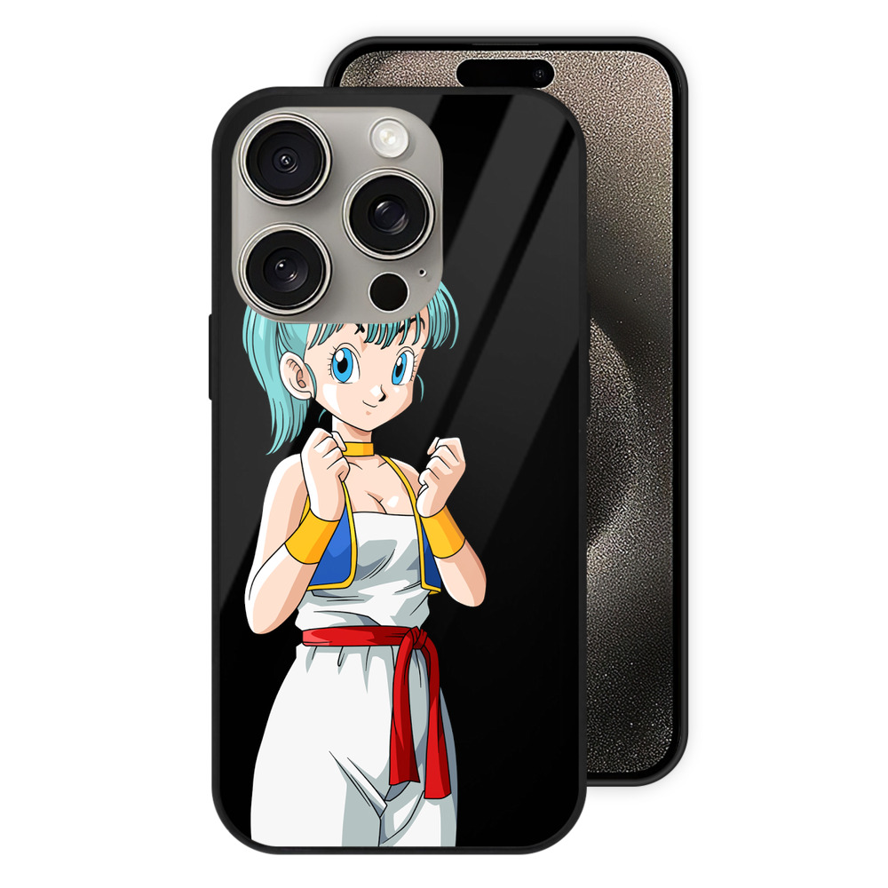 （画像用） ドラゴンボール DRAGON BALL 【iPhone15Pro対応】スマホケース 耐衝撃＆黄変防止 背面ガラス