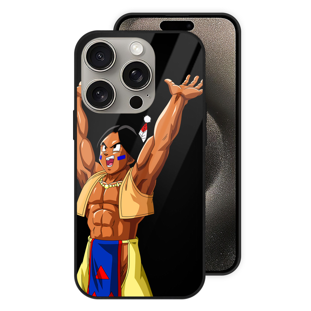 （画像用） ドラゴンボール DRAGON BALL 【iPhone15Pro対応】スマホケース 耐衝撃＆黄変防止 背面ガラス