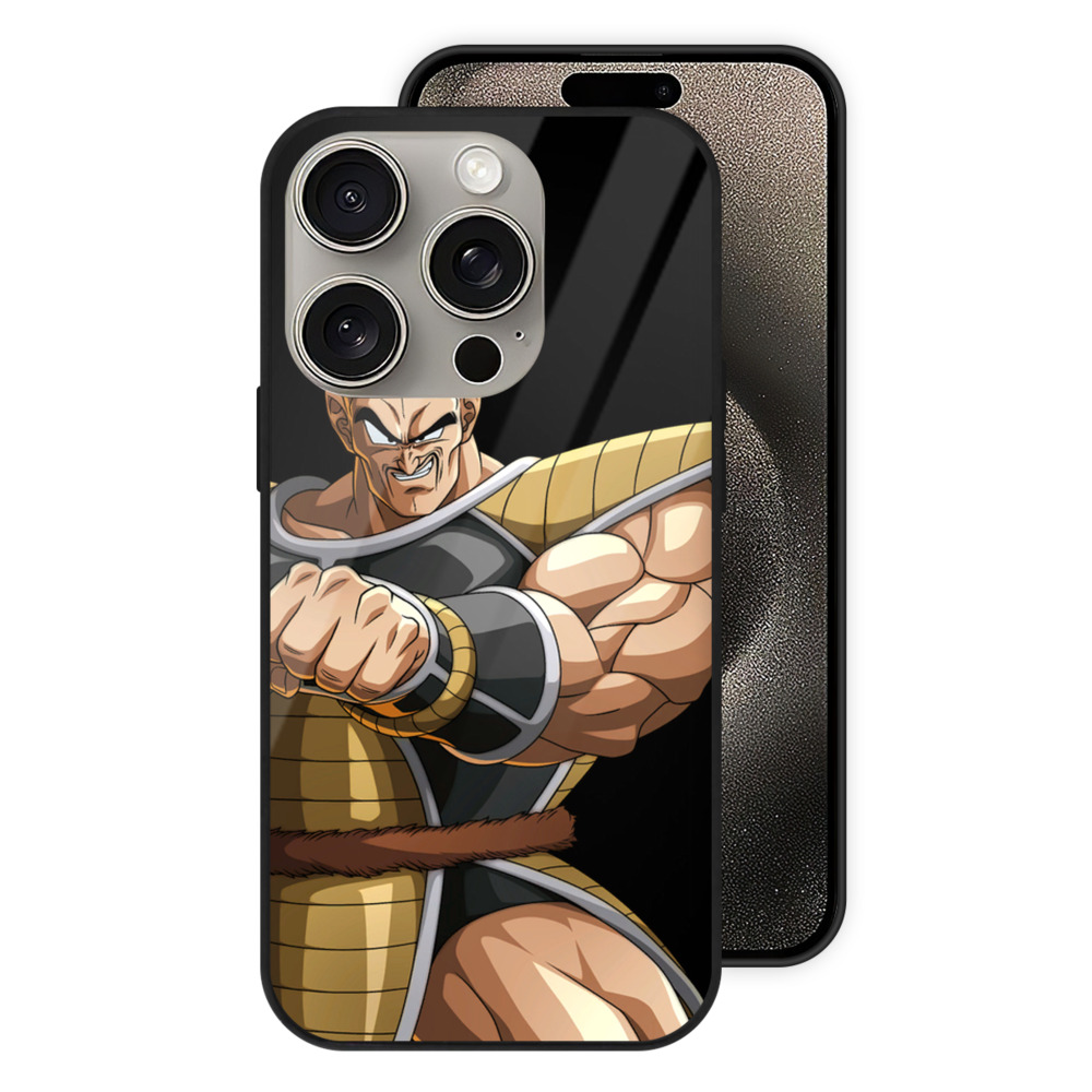 （画像用） ドラゴンボール DRAGON BALL 【iPhone15Pro対応】スマホケース 耐衝撃＆黄変防止 背面ガラス