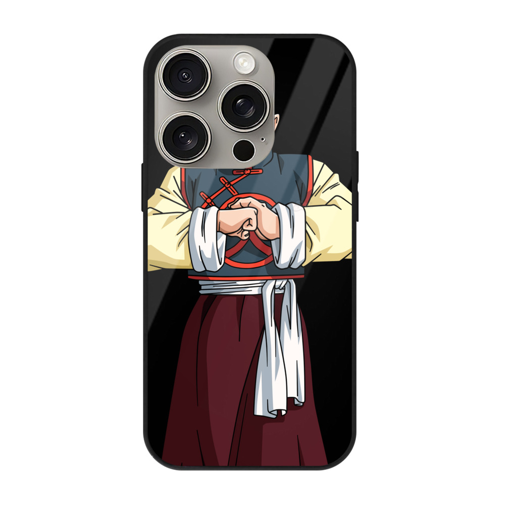 （画像用） ドラゴンボール DRAGON BALL 【iPhone15Pro対応】スマホケース 耐衝撃＆黄変防止 背面ガラス