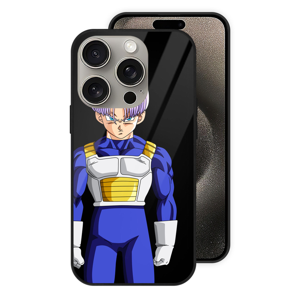 （画像用） ドラゴンボール DRAGON BALL 【iPhone15Pro対応】スマホケース 耐衝撃＆黄変防止 背面ガラス