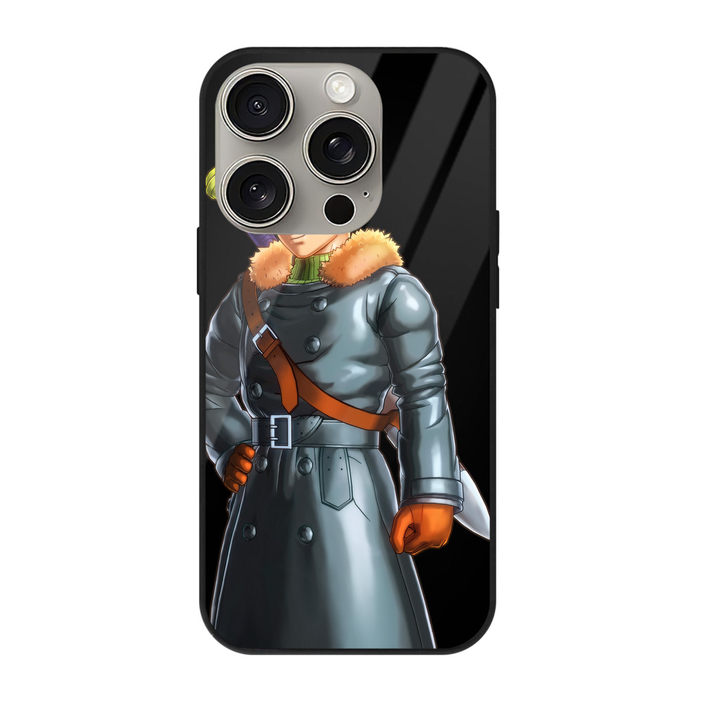 （画像用） ドラゴンボール DRAGON BALL 【iPhone15Pro対応】スマホケース 耐衝撃＆黄変防止 背面ガラス