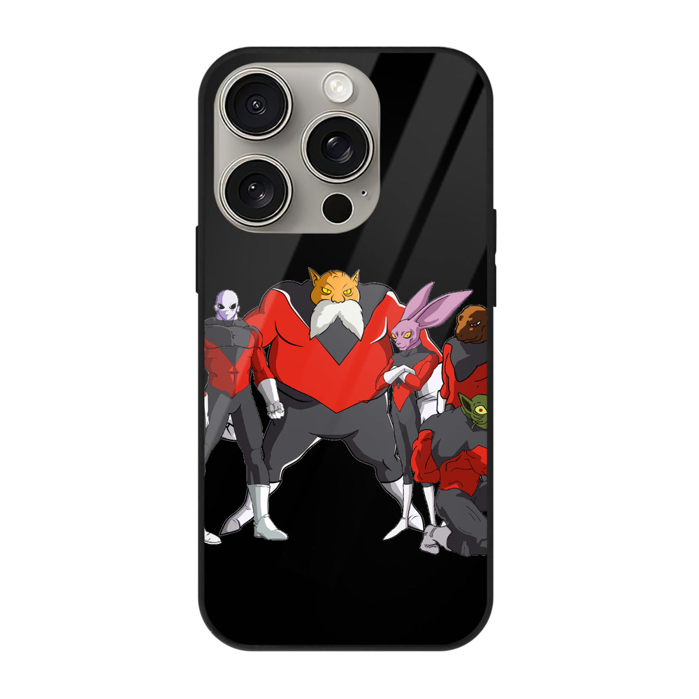 （画像用） ドラゴンボール DRAGON BALL 【iPhone15Pro対応】スマホケース 耐衝撃＆黄変防止 背面ガラス