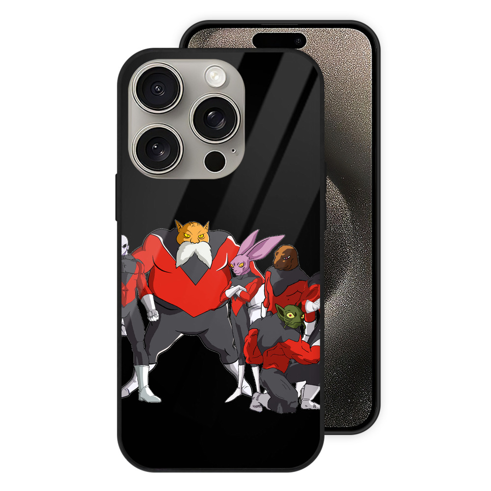 （画像用） ドラゴンボール DRAGON BALL 【iPhone15Pro対応】スマホケース 耐衝撃＆黄変防止 背面ガラス