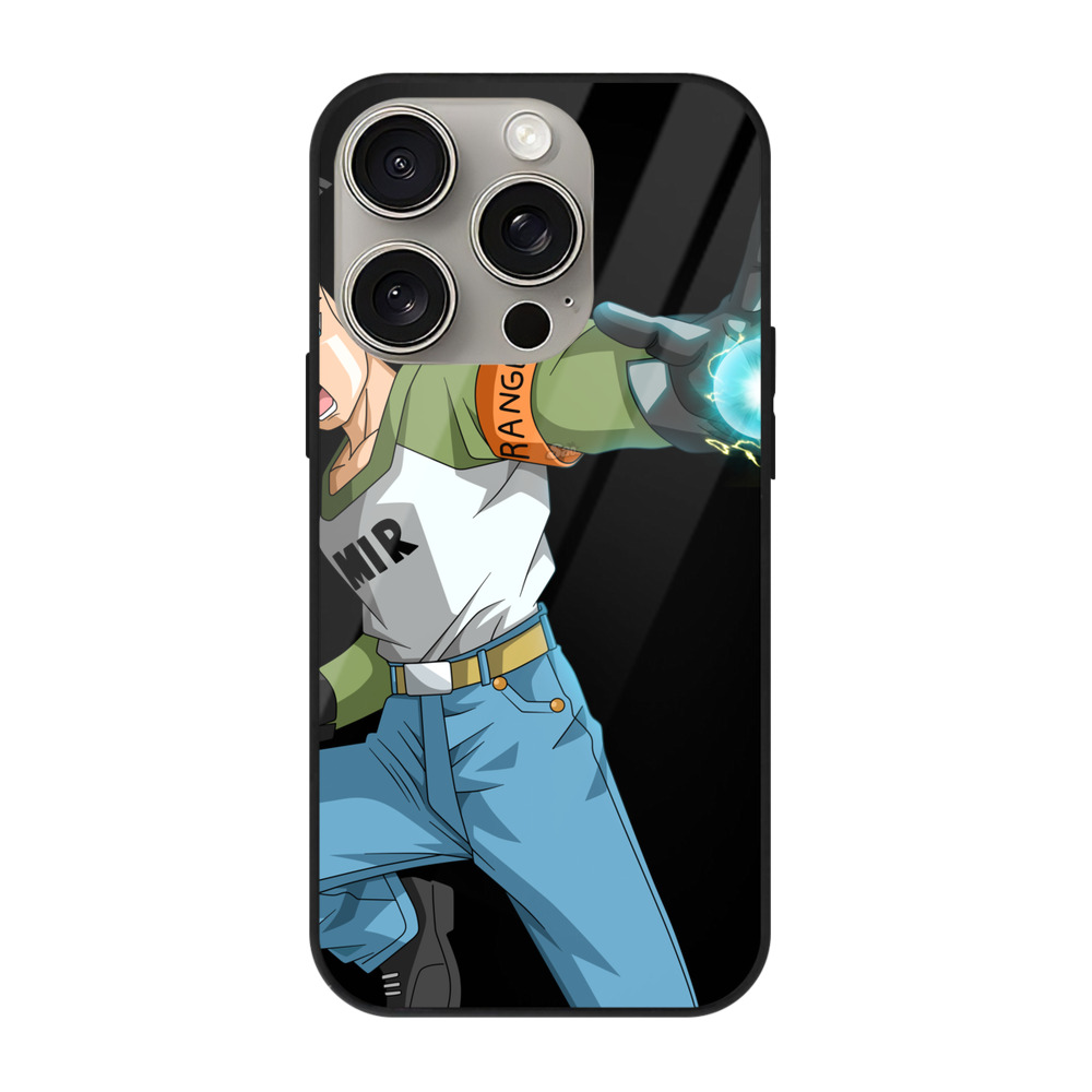 （画像用） ドラゴンボール DRAGON BALL 【iPhone15Pro対応】スマホケース 耐衝撃＆黄変防止 背面ガラス