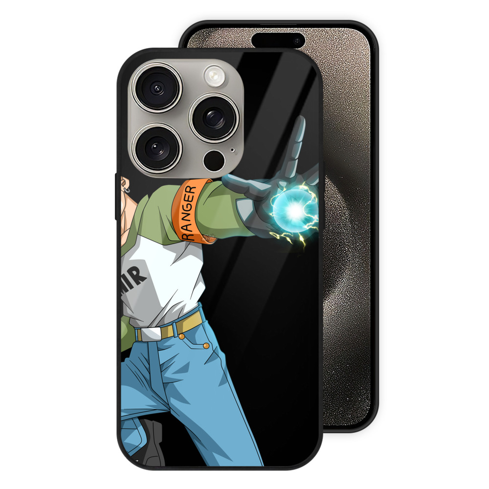 （画像用） ドラゴンボール DRAGON BALL 【iPhone15Pro対応】スマホケース 耐衝撃＆黄変防止 背面ガラス