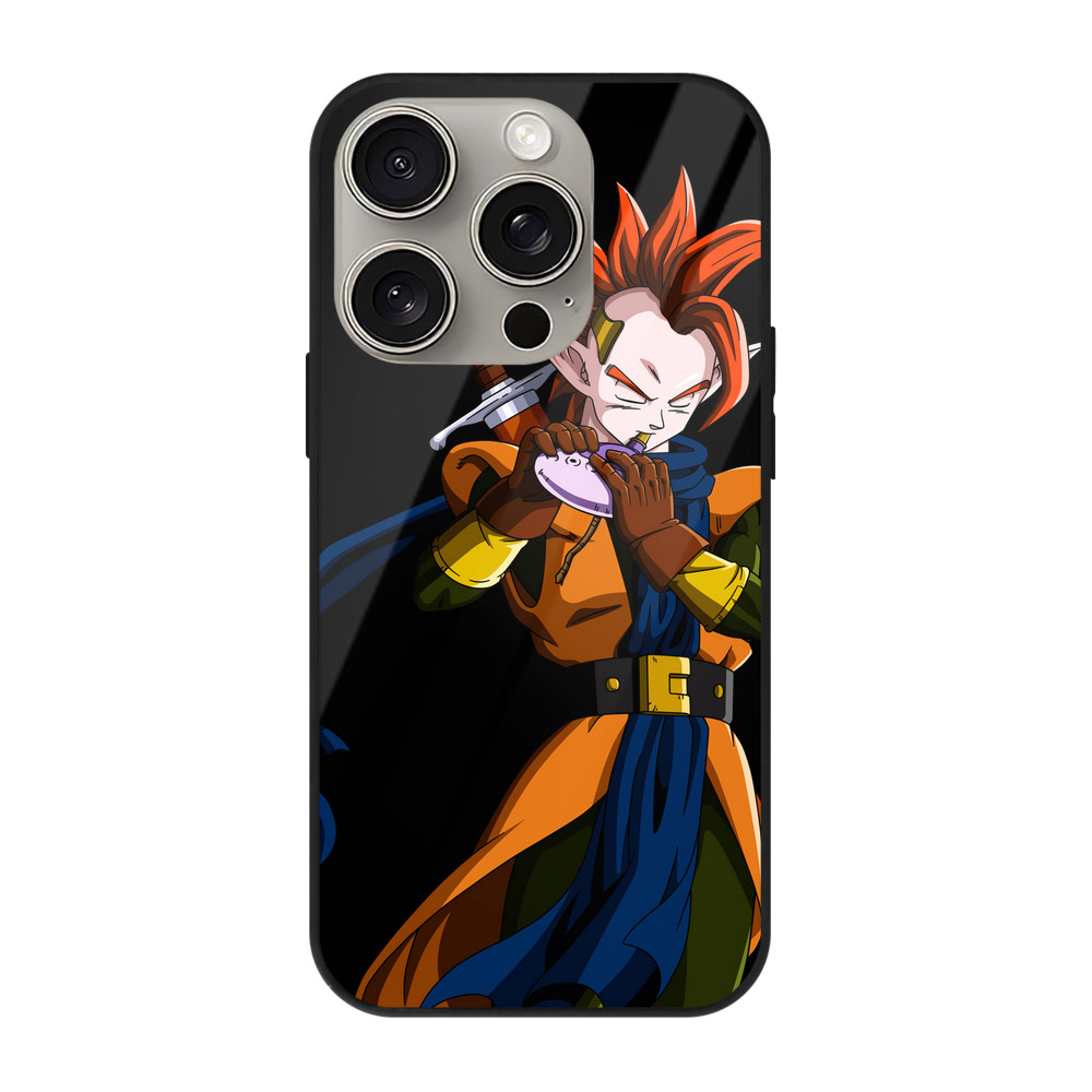 （画像用） ドラゴンボール DRAGON BALL 【iPhone15Pro対応】スマホケース 耐衝撃＆黄変防止 背面ガラス