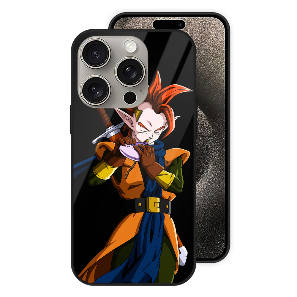 （画像用） ドラゴンボール DRAGON BALL 【iPhone15Pro対応】スマホケース 耐衝撃＆黄変防止 背面ガラス