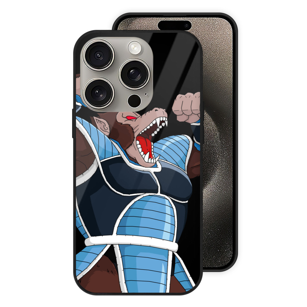 （画像用） ドラゴンボール DRAGON BALL 【iPhone15Pro対応】スマホケース 耐衝撃＆黄変防止 背面ガラス