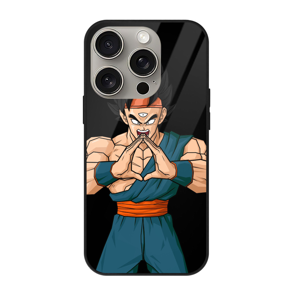 （画像用） ドラゴンボール DRAGON BALL 【iPhone15Pro対応】スマホケース 耐衝撃＆黄変防止 背面ガラス