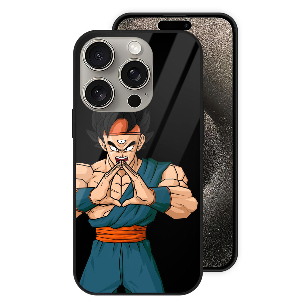 （画像用） ドラゴンボール DRAGON BALL 【iPhone15Pro対応】スマホケース 耐衝撃＆黄変防止 背面ガラス