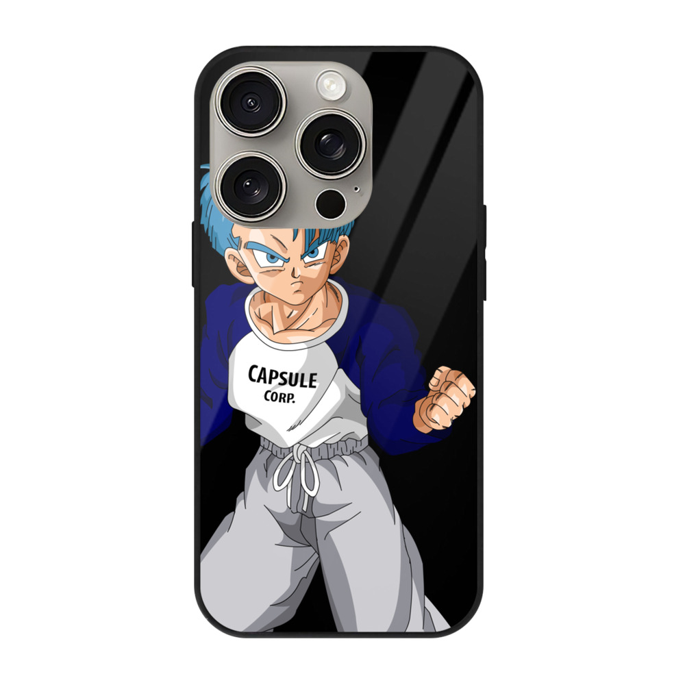 （画像用） ドラゴンボール DRAGON BALL 【iPhone15Pro対応】スマホケース 耐衝撃＆黄変防止 背面ガラス