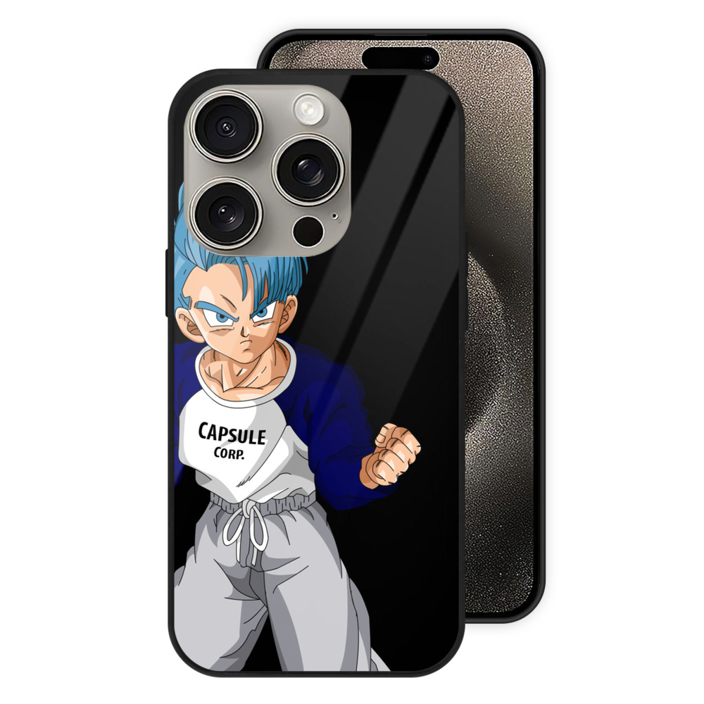 （画像用） ドラゴンボール DRAGON BALL 【iPhone15Pro対応】スマホケース 耐衝撃＆黄変防止 背面ガラス