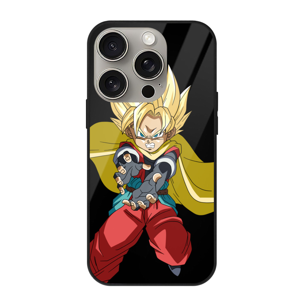 （画像用） ドラゴンボール DRAGON BALL 【iPhone15Pro対応】スマホケース 耐衝撃＆黄変防止 背面ガラス